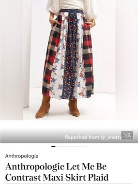 Anthropologie let me be skirt-beautiful 
Have an xl and lp nwt. $160